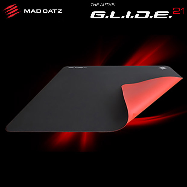 【マッドキャッツ】GLIDE21　ハイブリット・ゲーミングマウスパッド（SGSSNS21BL000-0J）