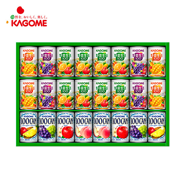 ＜夏ギフト＞【カゴメ】すこやかファミリーギフト（KSR-30H-C）