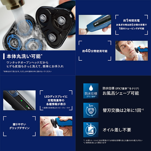 【PHILIPS】 シェーバー　5000シリーズ（S5444/03）