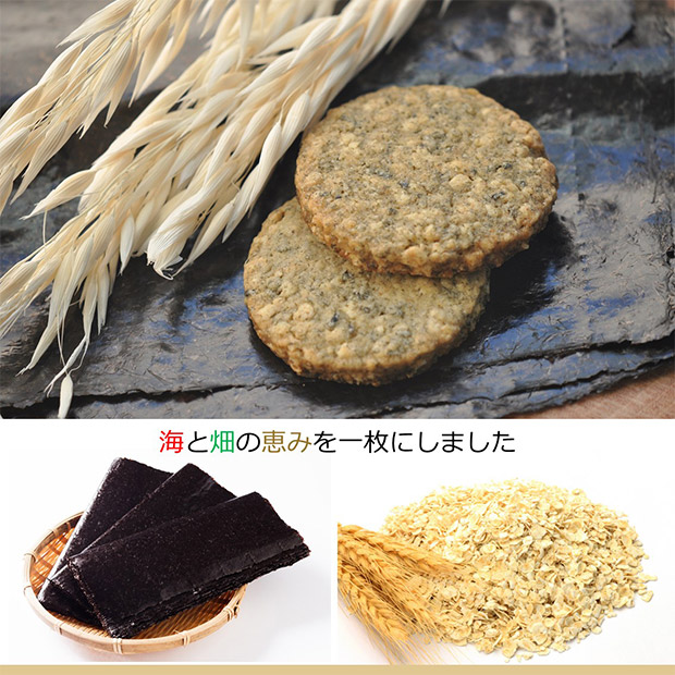 のりGra有明のり配合 グラノーラクッキー 6枚入×4箱セット