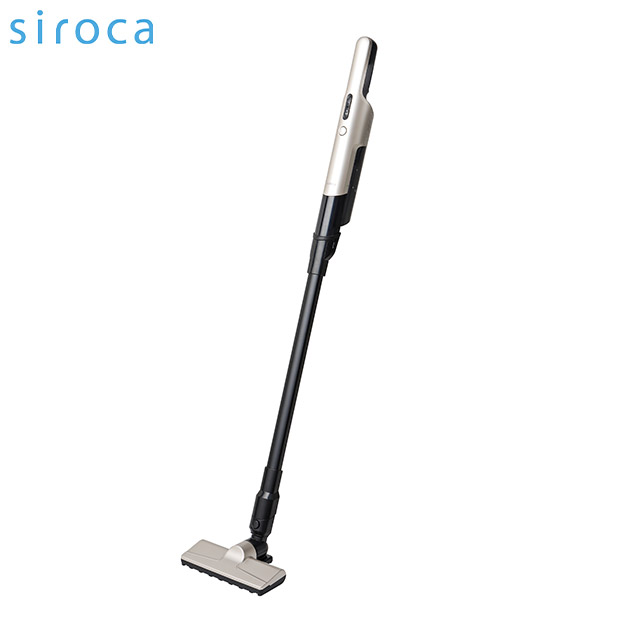 ≪15%OFF≫＜新生活応援＞【シロカ】2wayコードレススティッククリーナー シャンパンシルバー（SV-S271）