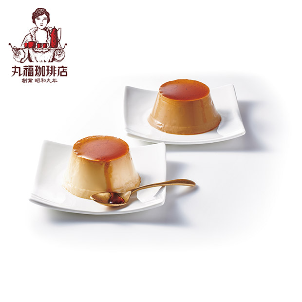 【期間限定価格】＜冬ギフト＞【丸福珈琲店】名物プリン＆珈琲プリンセット 12個（MP8KP4-SB）