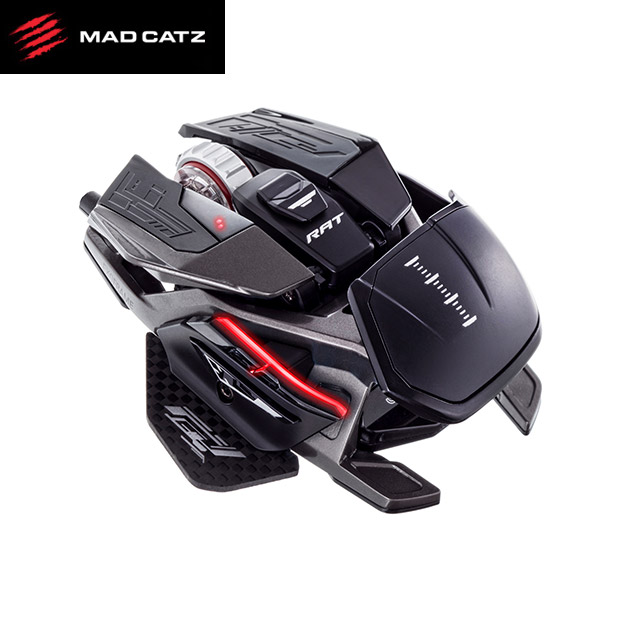 【マッドキャッツ】RAT Pro X3 有線ゲーミングマウス 黒（MR05DCINBL001-0J）