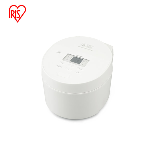 【アイリスオーヤマ】IHジャー炊飯器 5.5合 ホワイト（RC-ISA50-W）