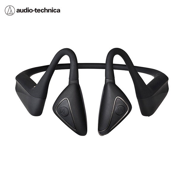 【オーディオテクニカ】ワイヤレス軟骨伝導ヘッドホン（ATH-CC500BT BK）ブラック