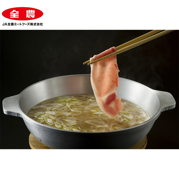 福岡県産 こめ豚ロース・バラ しゃぶしゃぶ 700g（ロース350g＋バラ350g）