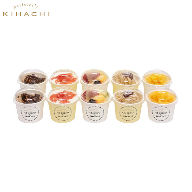 ＜夏ギフト＞【パティスリー キハチ】アイス＆シャーベット(AH-PK)