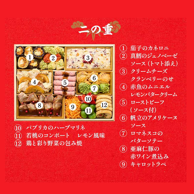 ＜超早得10/14(水)まで＞【Oisix】和洋二段重おせち「上高砂 豊」