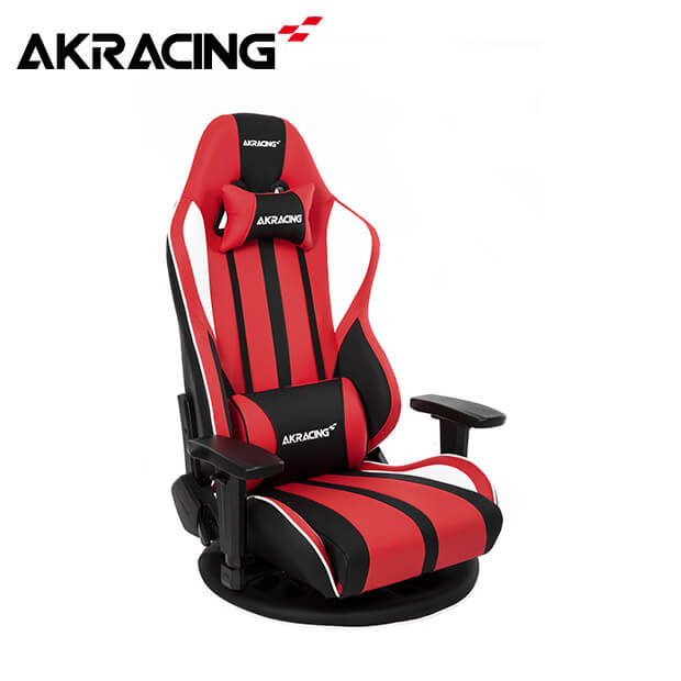 【AKRacing】極坐 V2 ゲーミングチェア／座椅子（レッド）