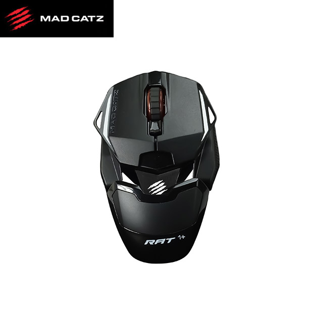 【マッドキャッツ】RAT1＋ 有線ゲーミングマウス 黒（MR01MCINBL000-0J）