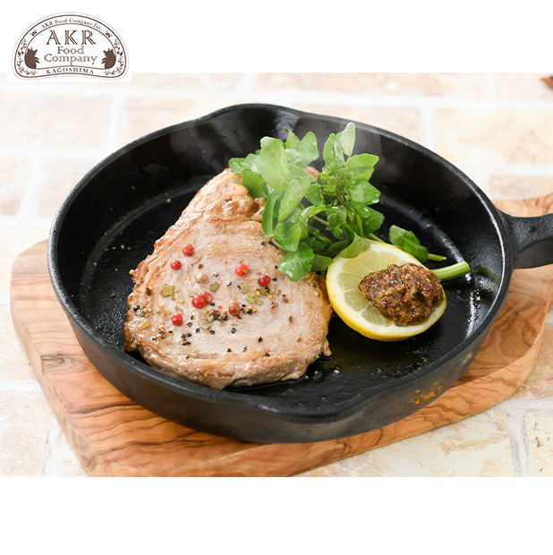 ＜夏ギフト＞【AKR Food Company】黒豚ロールステーキ　50g&times;20個セット