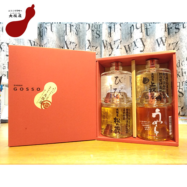 【大阪屋】大阪屋セレクト GOSSO  160mL×4本セット