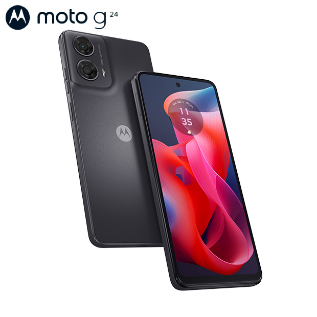 【Motorola】moto g24 マットチャコール