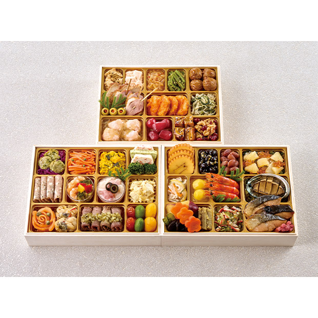 ＜超早得10/14(水)まで＞東京「しち十二候・ロジエ・芝蘭」監修 名店おせち（華葵）（A41-1C）