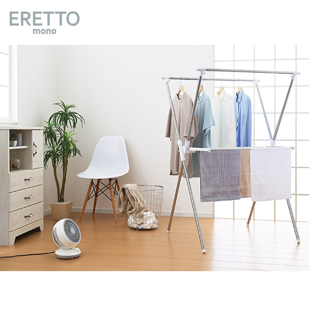 ＜サマージャンボセール＞【ERETTO】 mono スイングミニサーキュレーター (ET-203)