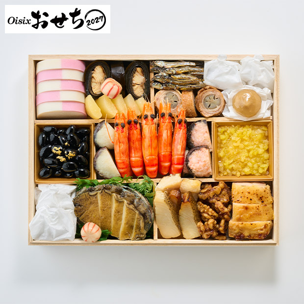 ＜超早得10/14(水)まで＞【Oisix】和洋二段重おせち「上高砂 豊」