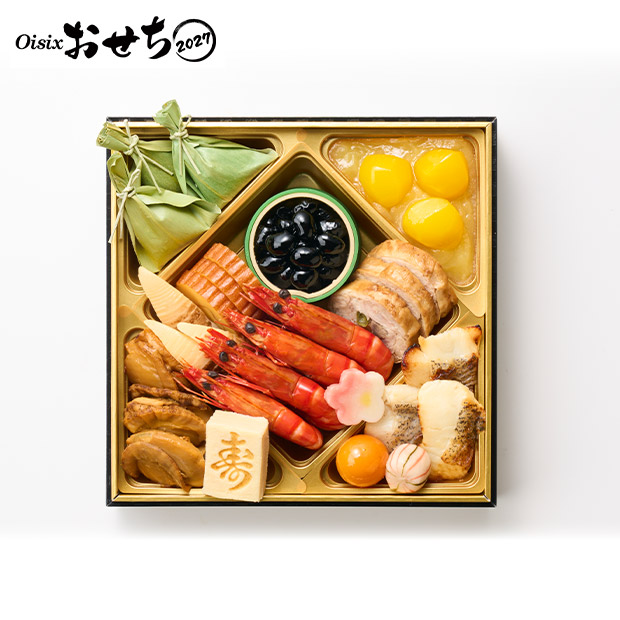 ＜超早得10/14(水)まで＞【Oisix】和洋三段重おせち「上慶梅」