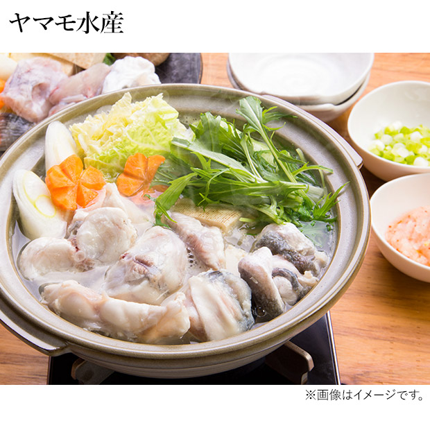 【ヤマモ水産】天然ふぐちり鍋セット（3人前）