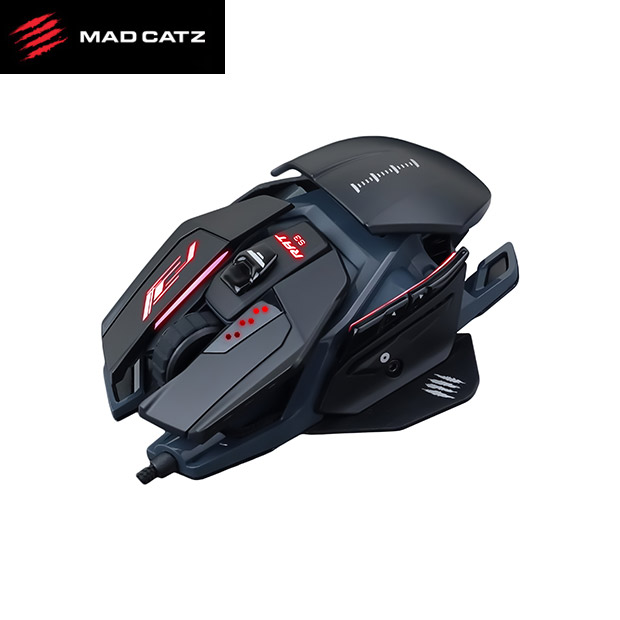 【マッドキャッツ】RAT Pro S3 有線ゲーミングマウス 黒（MR03DCINBL000-0J）