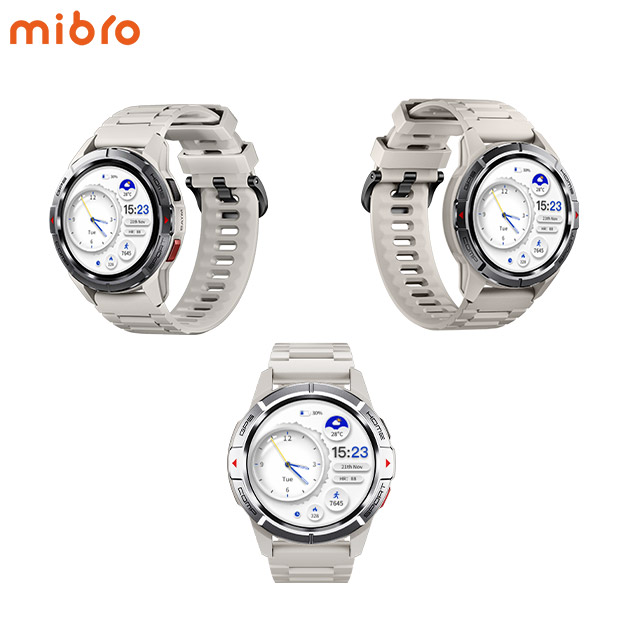 【Mibro】 スマートウォッチ GS  Active ホワイト（SP380010-C02）