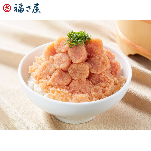 ＜夏ギフト＞【福さ屋】無着色辛子明太子  切子400g