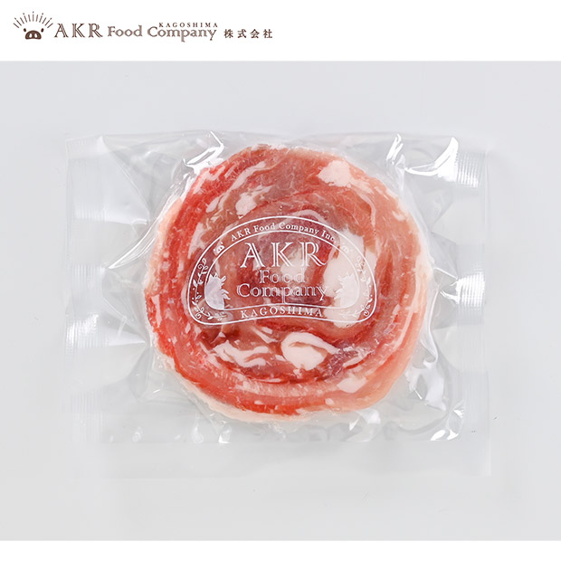 【AKR Food Company】黒豚ロールステーキ　50g×20個セット