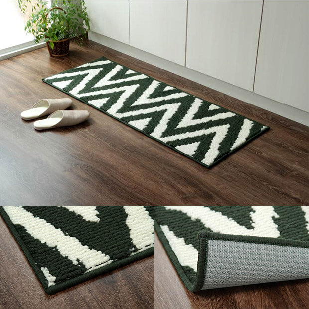 美品  BBIQ特選ショップ | キッチンマット『ベイク』（約65×252cm キッチンマット