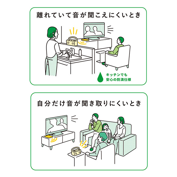 【オーディオテクニカ】デジタルワイヤレススピーカーシステム （AT-SP767XTV） ホワイト