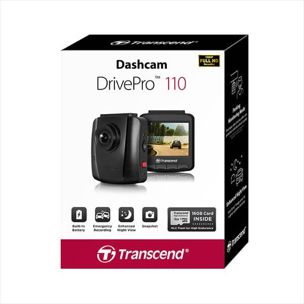 【トランセンド】ドライブレコーダー DrivePro 110（TS-DP110M-32G）