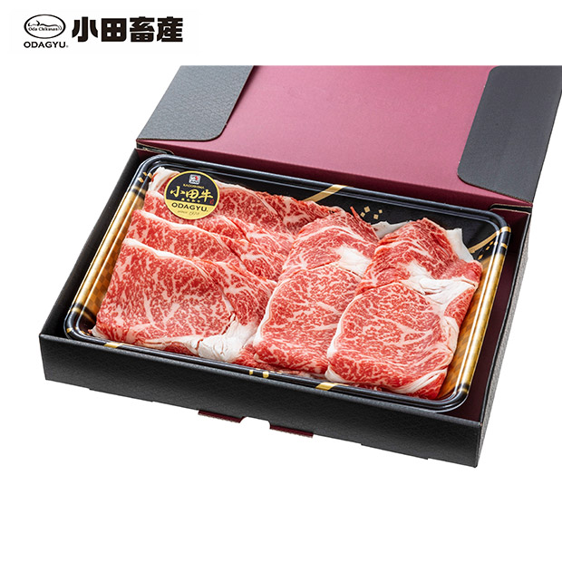 【小田畜産】鹿児島黒牛「小田牛」リブロースすきしゃぶ450g