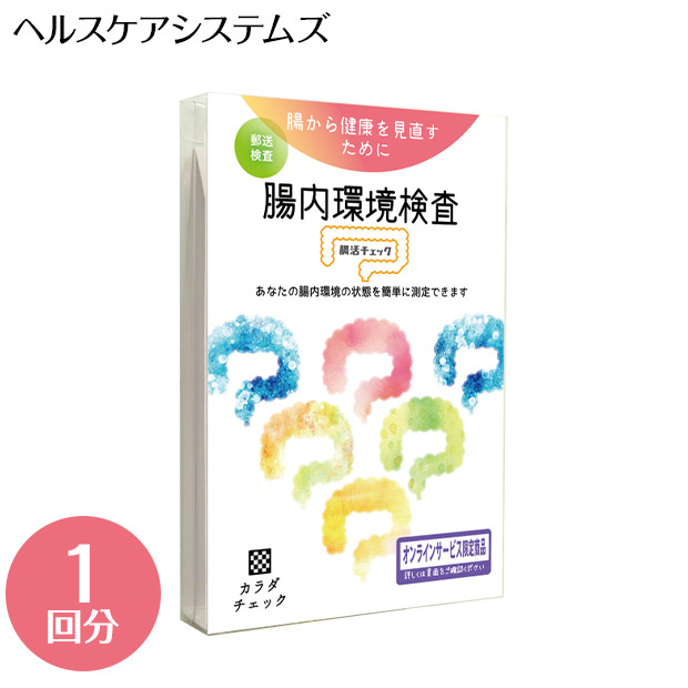 【ヘルスケアシステムズ】腸内環境検査腸活チェック〈１回分〉