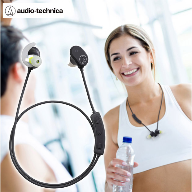 【オーディオテクニカ】ワイヤレスヘッドホン ATH-SPORT60BT ブラック