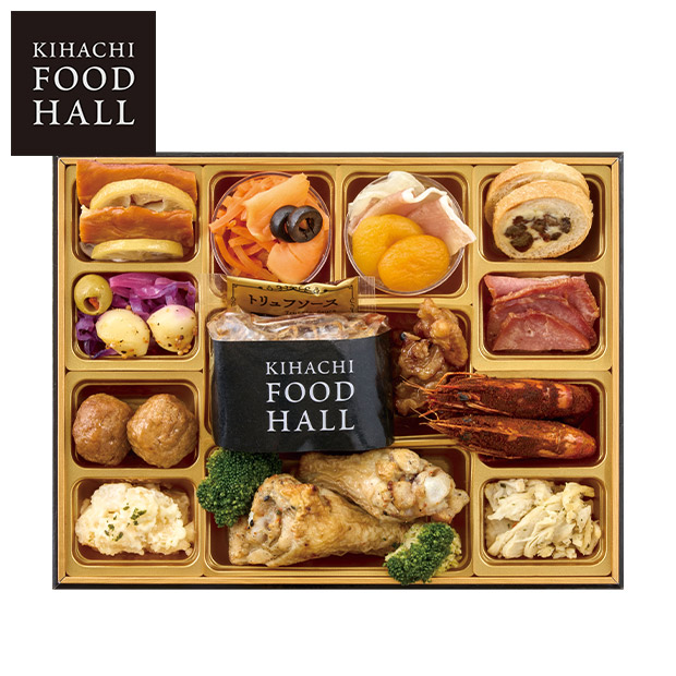 ＜超早得10/14(水)まで＞東京青山「KIHACHI」監修 KIHACHI FOOD HALL オードブル＆パフェアイス(W41-2C)