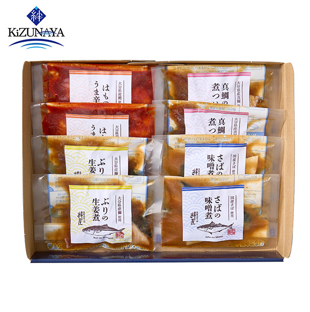 【絆屋】旨煮魚4種詰合せ