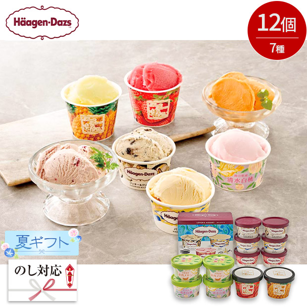 ＜夏ギフト＞「ハーゲンダッツ」＆アイスアソートギフト(HES-DS2)