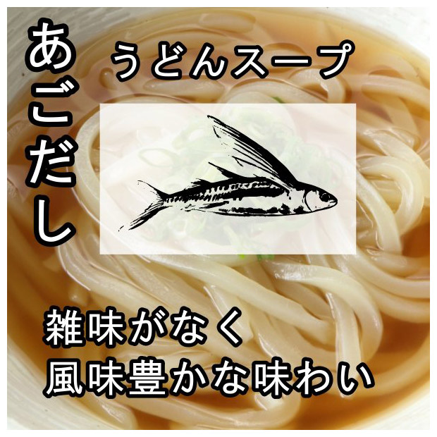 国産小麦100%のうどん６食まとめ買い（600g 6人前、あごだしスープ付）