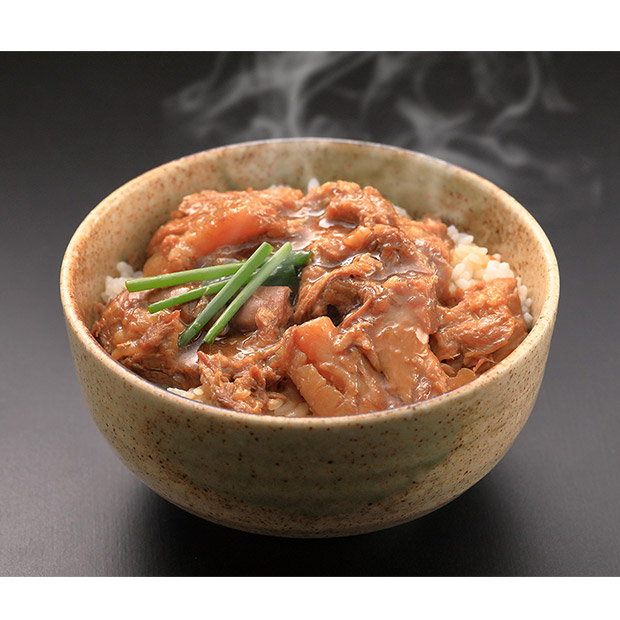 【鹿児島ますや】＜無添加＞鹿児島黒豚なんこつ丼（豚丼）セット　4個入