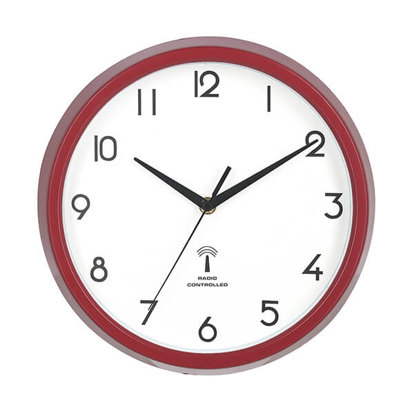 電波掛時計 カペラ Φ27cm RD (27266)
