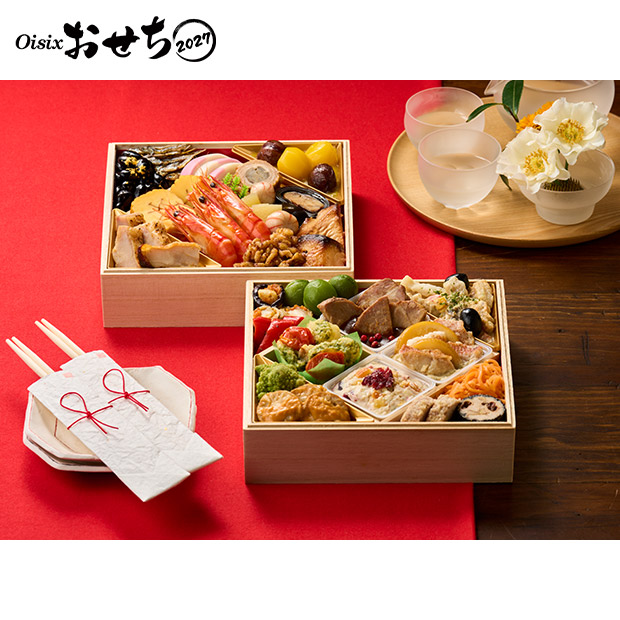 ＜超早得10/14(水)まで＞【Oisix】和洋二段重おせち「高砂」