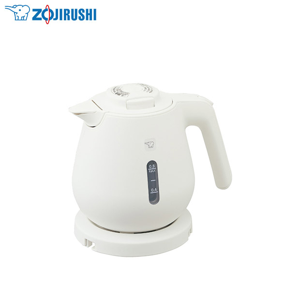 【象印】電気ケトル  0.8L  ホワイト（CK-DB08-WA）
