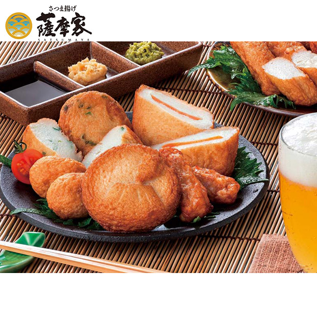 ＜夏ギフト＞【薩摩家】さつま揚げ＆おつまみ天セット(R-1)