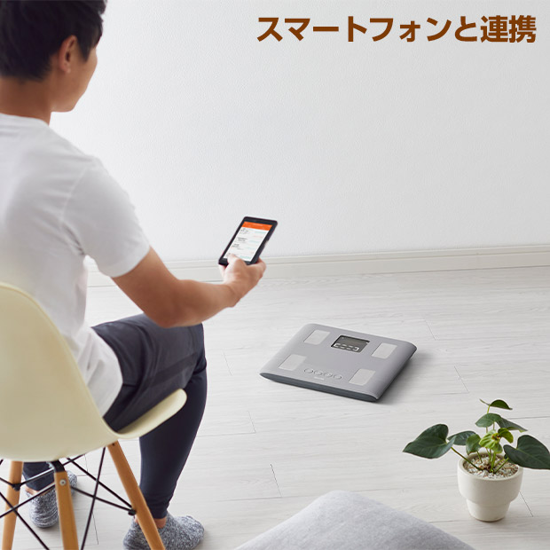 【タニタ】体組成計 グレー（BC-334L）