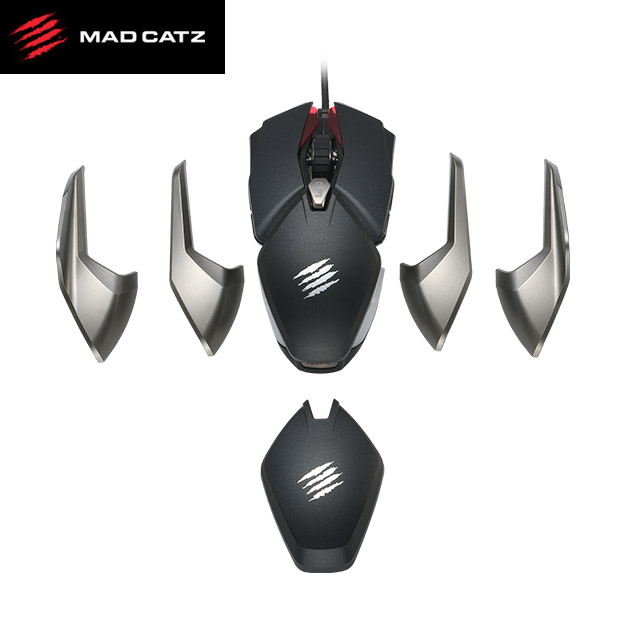 【マッドキャッツ】BAT 6＋ 両利き対応 ゲーミング マウス（MB05DCINBL000-0J）