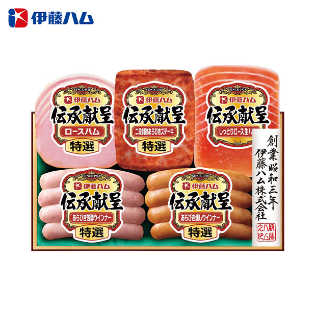 【期間限定価格】＜冬ギフト＞伊藤ハム 伝承献呈バラエティギフト 5種（DO-391）