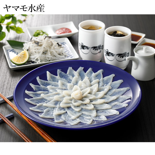【ヤマモ水産】とらふぐ刺身セット(3人前)