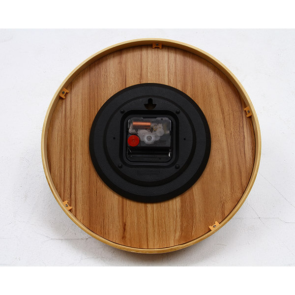 掛時計 プライウッド Φ28cm NV (85369)