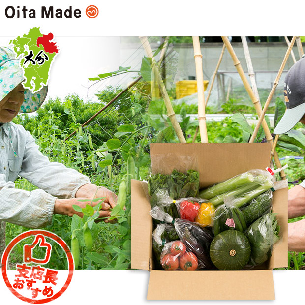 【OitaMade】耶馬渓 旬の野菜セット