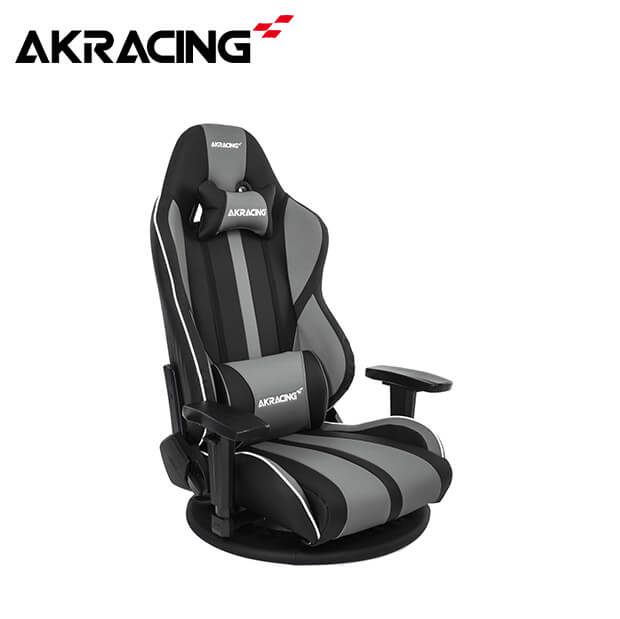 【AKRacing】極坐 V2 ゲーミングチェア／座椅子（グレー）