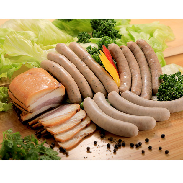 【鹿児島ますや】＜無添加＞鹿児島黒豚ウインナーとベーコンの詰合せ