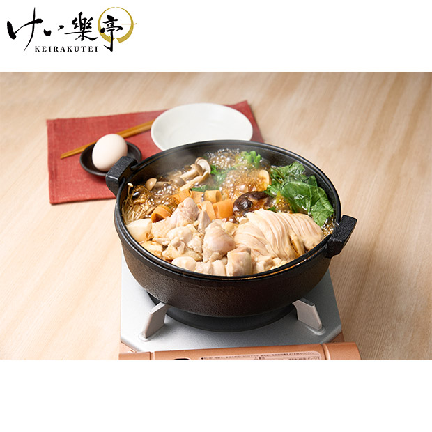 ＜冬ギフト＞【けい樂亭】阿波尾鶏すき焼き うどん付き（KSKU-50-SB）